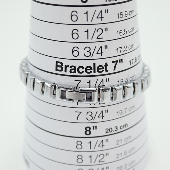 Ladies Anne Klein Watch Two Tone 33mm MOP Dial Silver Tone Bracelet New Battery - Picture 4 of 15